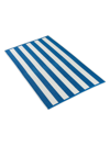 Kassatex Cabana Stripe Beach Towel In Royal Blue