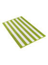 Kassatex Cabana Stripe Beach Towel In Lime