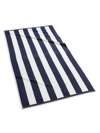 Kassatex Cabana Stripe Beach Towel In Navy Blue