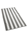 Kassatex Cabana Stripe Beach Towel In Grey