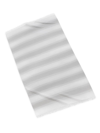 Kassatex Isola Cotton Beach Towel In White Light Grey