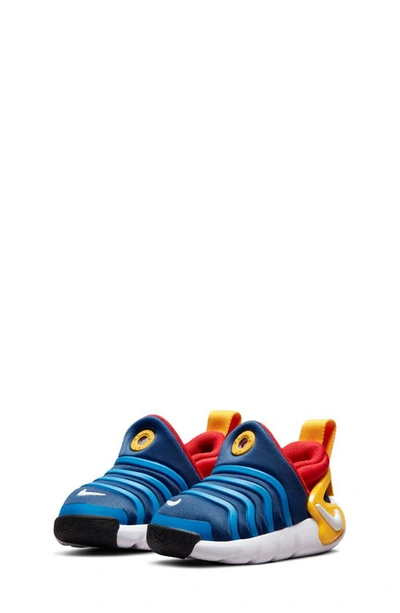 Nike Baby Blue & Red Dynamo Go Sneakers In Mystic Navy/white-lt