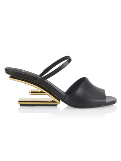 Fendi Heeled Sandals  Woman Colour Black