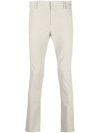 Dondup Slim-cut Chino Trousers In Neutrals