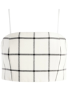 Alice And Olivia Pearle Spaghetti Strap Bustier In White