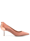 LE SILLA PETALO 60MM SUEDE PUMPS