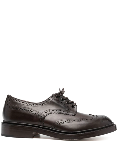 Tricker's Men's Bourton Dainite Sole 5 Fit Lace Up Shoes In Brown