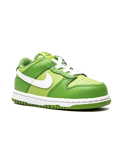 Nike Teen Dunk Low Sneakers In Green