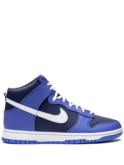 Nike Dunk High Sneakers In Blue