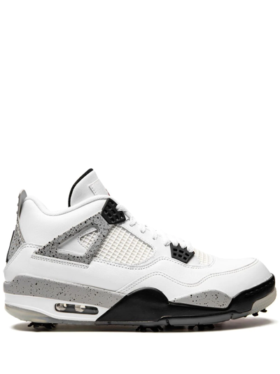 Jordan Iv Golf Sneakers In White