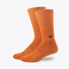 Arvin Goods Crew Sock In Orange