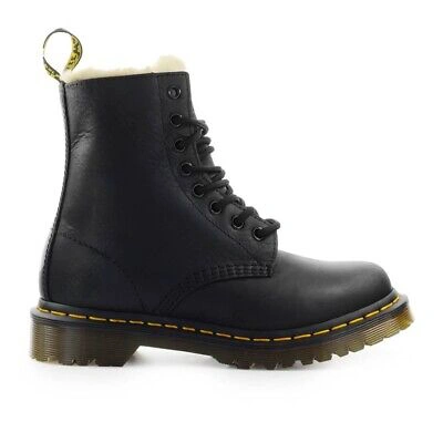 Pre-owned Dr. Martens' Dr. Martens 1460 Serena Schwarz Schnürstiefel Damen