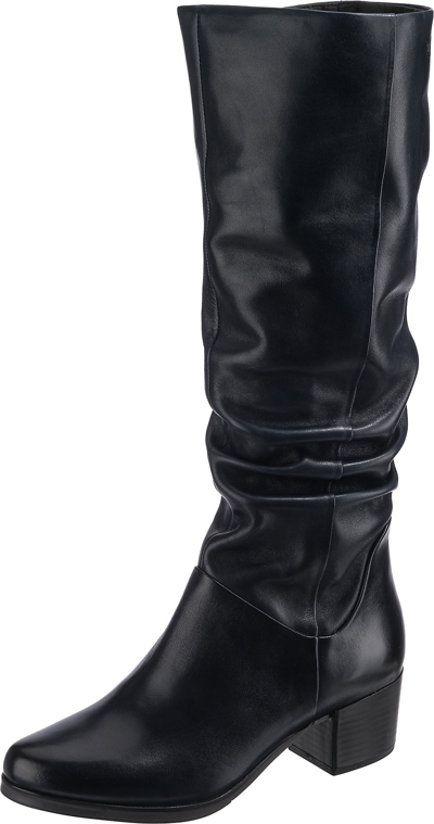 Pre-owned Caprice Neu  Klassische Stiefel 20012083 Für Damen Schwarz Cognac