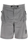 A-cold-wall* A Cold Wall Portage Nylon Shorts In Grey