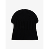 CFCL FLUTED RIBBED RECYCLED POLYESTER-BLEND BEANIE HAT