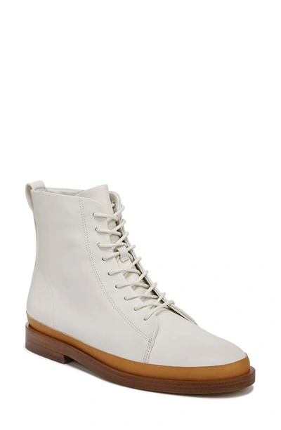 Vince Cooper Leather Bootie In Nocolor