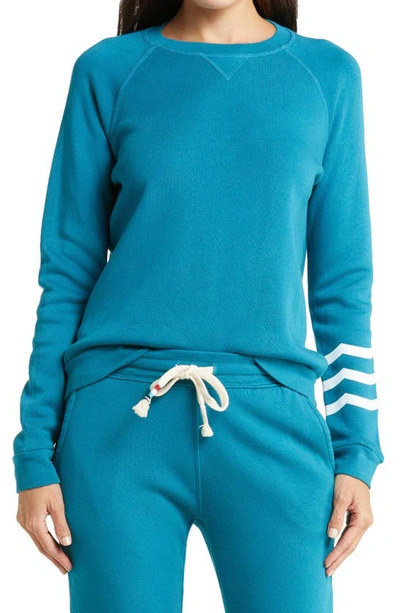 Sol Angeles Essential Pullover In Teal