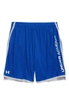 Under Armour Kids' Ua Stunt 3.0 Performance Athletic Shorts In Royal