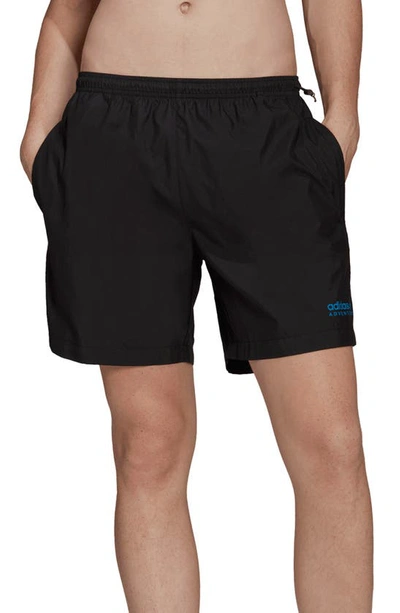 Adidas Originals Adventure Woodwav Shorts In Black