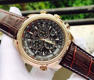 Pre-owned Citizen Brycen Perpetual Calendar Bl5403-03x Chronograph