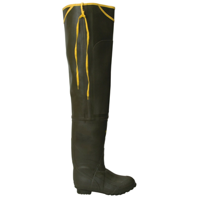 Pre-owned Lacrosse Rubber Boot 700066 Trapline Hip 32" Waterproof Green Work