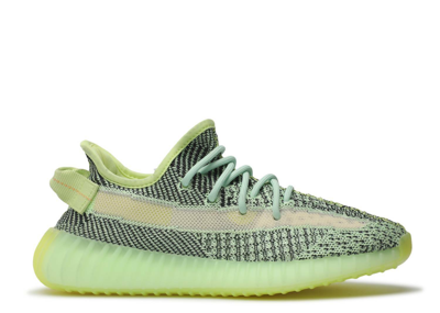 Pre-owned Fashion Brand Yeezy Boost 350 V2 'yeezreel Reflective' Men's Sneakers [fx4130] In Green