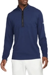Nike Men's Dri-fit Victory Half-zip Golf Top In Blue