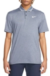 Nike Dri-fit Vapor Tipped Golf Polo In Obsidian,pure,photon Dust
