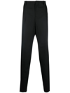 Versace Men's Formal Pants Loose Fit In Black