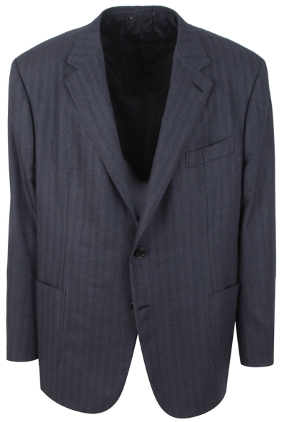 Pre-owned Brioni Herren Sakko Blazer Jacke Jackett Aus Wolle, Seide & Kaschmir Gr. 60 4xl