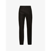 Tom Ford Regular-fit Straight-leg Cotton Chino Trousers In Black