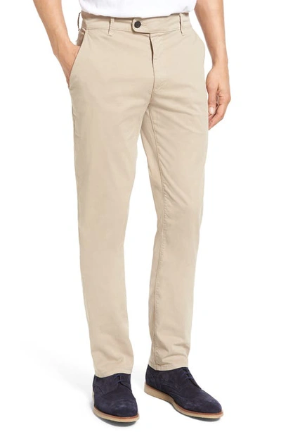 Ag Marshall Slim Fit Chinos In Desert Stone