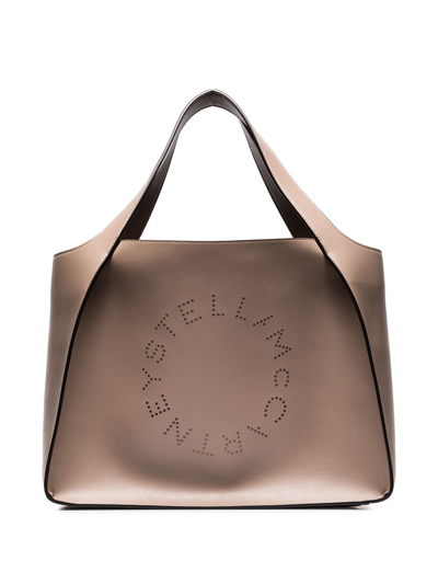 Stella Mccartney Eco Soft Tote Bag Bags In Brown