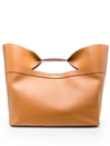 ALEXANDER MCQUEEN ALEXANDER MCQUEEN THE BOW LARGE LEATHER TOTE BAG