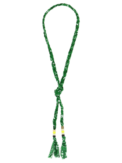 Alanui Womens Green Other Materials Necklace