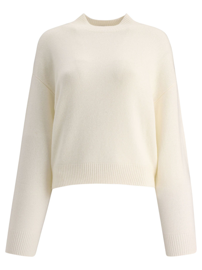 Allude Womens White Sweater