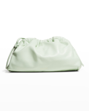 Mansur Gavriel Mini Lambskin Cloud Clutch Bag In Sage