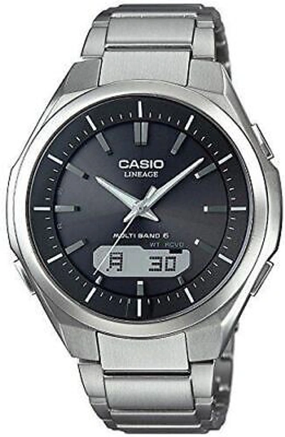 Pre-owned Casio Lineage Lcw-m500td-1ajf Multiband 6 Men Watch In Box