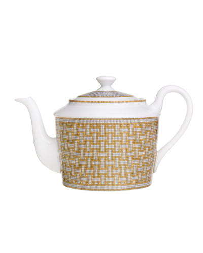 Pre-owned Herm S Mosaique Au 24 Teapot