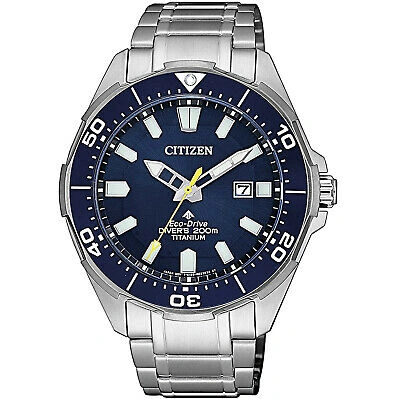 Pre-owned Citizen Silver Mens Analogue Watch Promaster Land Bn0201-88l
