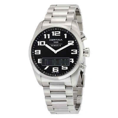 Pre-owned Certina Ds Multi-8 Black Dial Men's Watch C020.419.11.052.01