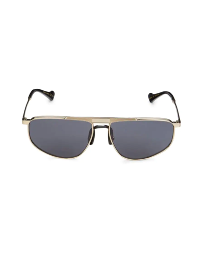 Gucci Women's 60mm Rectangle Sunglasses In Gold | ModeSens