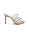 Kenneth Cole New York Women's Brooke 95 Twist Jewel Dress Sandals Women's Shoes In Silver