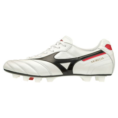 Pre-owned Mizuno Morelia Ii Japan P1ga2001 09 Width 2e Super White Pearl Black Football