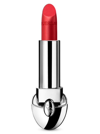 Guerlain Rouge G Customizable Luxurious Velvet Metallic Lipstick In Red