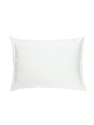 Anaya So Soft Linen Down-alternative Pillow In White