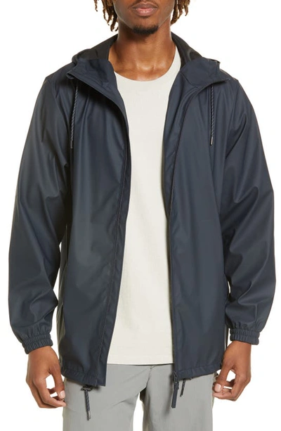 Rains Storm Breaker Waterproof Jacket - River In Navy