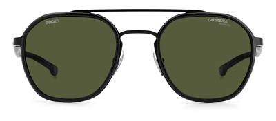 Carrera Ducati Carduc 005/s Uc 0003 Geometric Polarized Sunglasses In Green