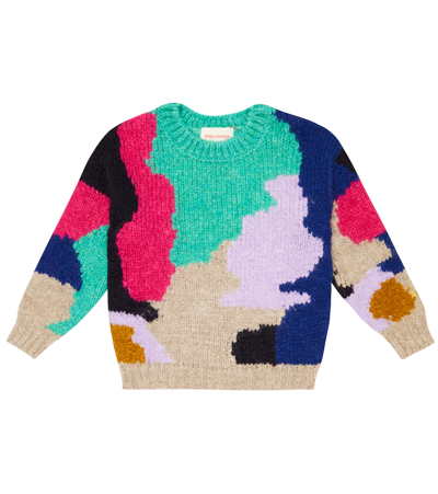 Bobo Choses Multicolor Jumper For Kids With Logo