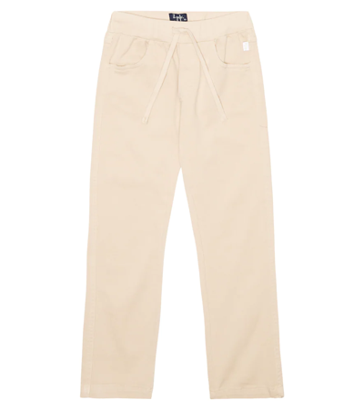 Il Gufo Kids' Cotton Twill Pants In Ginger